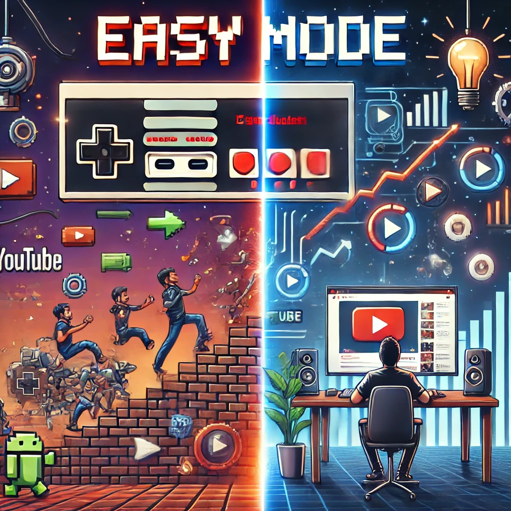Graphic depicting easymode